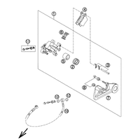 HINTERER BREMSSATTEL