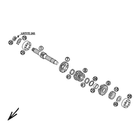 GETRIEBE I - ANTRIEBSWELLE