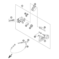 HINTERER BREMSSATTEL