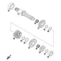 GETRIEBE I - ANTRIEBSWELLE