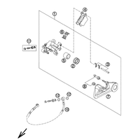 HINTERER BREMSSATTEL