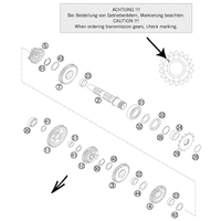 GETRIEBE II - ABTRIEBSWELLE