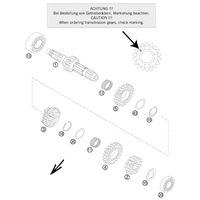 GETRIEBE I - ANTRIEBSWELLE