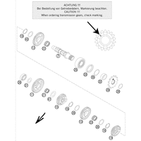 GETRIEBE II - ABTRIEBSWELLE