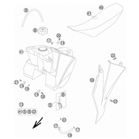 TANK/ SITZBANK/ VERKLEIDUNG
