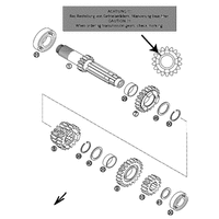 GETRIEBE I / ANTRIEBSWELLE