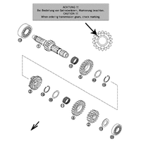 GETRIEBE I / ANTRIEBSWELLE
