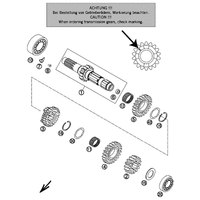 GETRIEBE I / ANTRIEBSWELLE