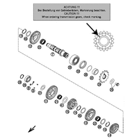 GETRIEBE II / ABTRIEBSWELLE