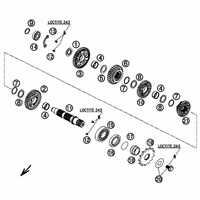 GETRIEBE II / ABTRIEBSWELLE