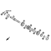 GETRIEBE I / ANTRIEBSWELLE