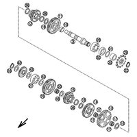 GETRIEBE II / ABTRIEBSWELLE