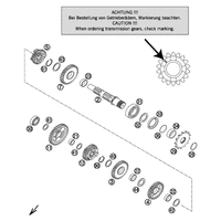 GETRIEBE II - ABTRIEBSWELLE