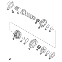 GETRIEBE I - ANTRIEBSWELLE