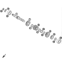GETRIEBE I - ANTRIEBSWELLE