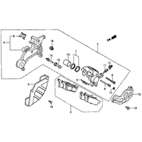 BREMSSATTEL HINTERRAD