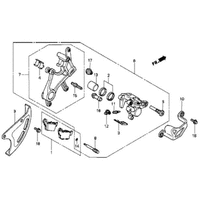 BREMSSATTEL HINTERRAD