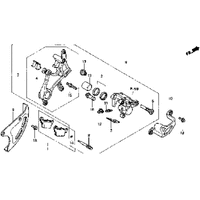BREMSSATTEL HINTERRAD