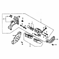 BREMSSATTEL HINTERRAD