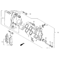 BREMSSATTEL VORDERRAD