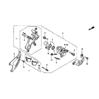 BREMSSATTEL HINTERRAD