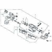 BREMSSATTEL HINTERRAD