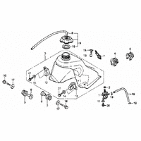 KRAFTSTOFFTANK / KUEHLERVERKLEIDUNG