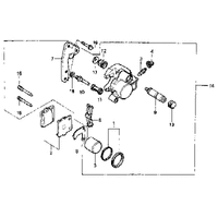BREMSSATTEL VORDERRAD