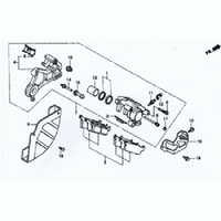 BREMSSATTEL HINTERRAD