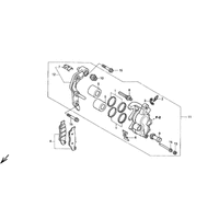 BREMSSATTEL VORDERRAD