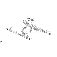 SCHALTGABEL / SCHALTWALZE / SCHALTWELLE