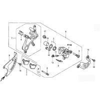 BREMSSATTEL HINTERRAD