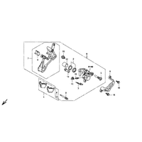 BREMSSATTEL HINTERRAD