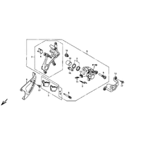 BREMSSATTEL HINTERRAD