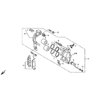 BREMSSATTEL VORDERRAD