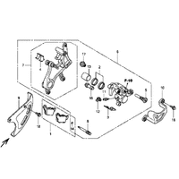 BREMSSATTEL HINTERRAD