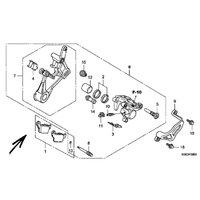 BREMSSATTEL HINTERRAD