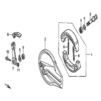 BREMSSATTEL HINTERRAD