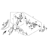BREMSSATTEL HINTERRAD