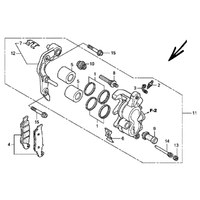 BREMSSATTEL VORDERRAD