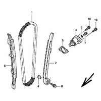 NOCKENWELLENKETTE / SPANNVORRICHTUNG