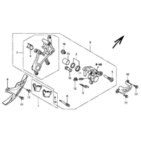 BREMSSATTEL HINTERRAD