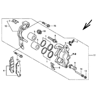 BREMSSATTEL VORDERRAD