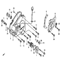 KURBELWELLENGEHAEUSEDECKEL LINKS