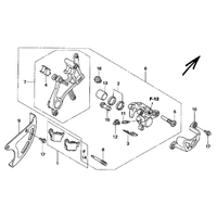 HINTERRAD BREMSSATTEL