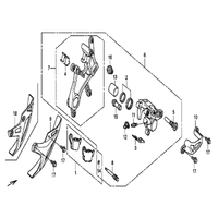 BREMSSATTEL HINTERRAD