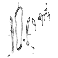 NOCKENWELLENKETTE / SPANNVORRICHTUNG