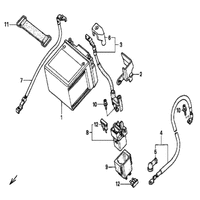BATTERIE BIS RAHMENNUMMER DK 700176