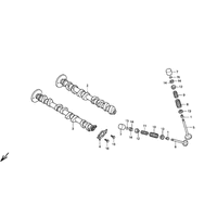 NOCKENWELLE / VENTIL