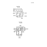 KURBELGEHÄUSE/SCHRAUBENSCHEMA